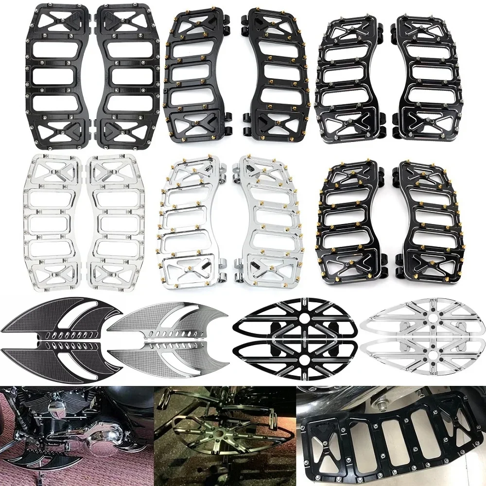 Motorcycle Tomahawk Hollow Front Pedal Floorboards Foot Pegs Rest For Harley Touring Electra Road Street Glide Road King
Motorcycle Tomahawk Hollow Front Pedal Floorboards Foot Pegs Rest For Harley Touring Electra Road Street Glide Road King