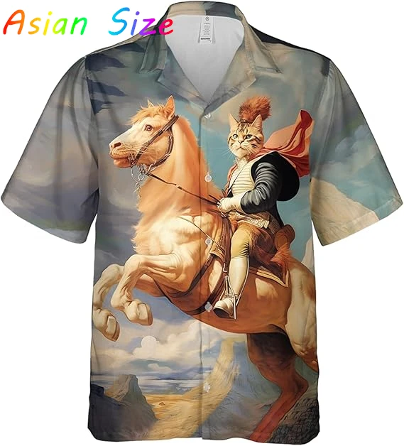 Модные гавайские рубашки с забавным котом и графикой для мужчин, любителей кошек, мужская гавайская трендовая рубашка с коротким рукавом, хип-хоп, мужские и женские блузки
Модные гавайские рубашки с забавным котом и графикой для мужчин, любителей кошек, мужская гавайская трендовая рубашка с коротким рукавом, хип-хоп, мужские и женские блузки