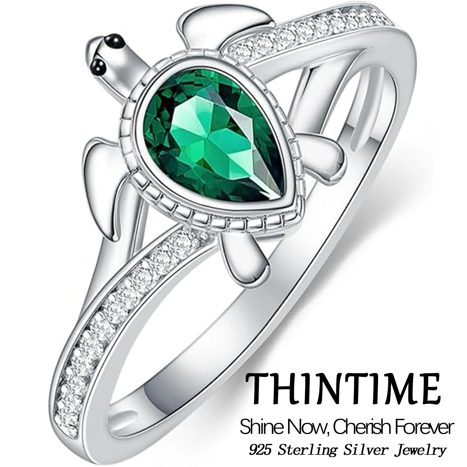 S925 Sterling Silver Sea Turtle Ring Hypoallergenic Birthstone Statement Ocean Style Jewelry for Women
S925 Sterling Silver Sea Turtle Ring Hypoallergenic Birthstone Statement Ocean Style Jewelry for Women