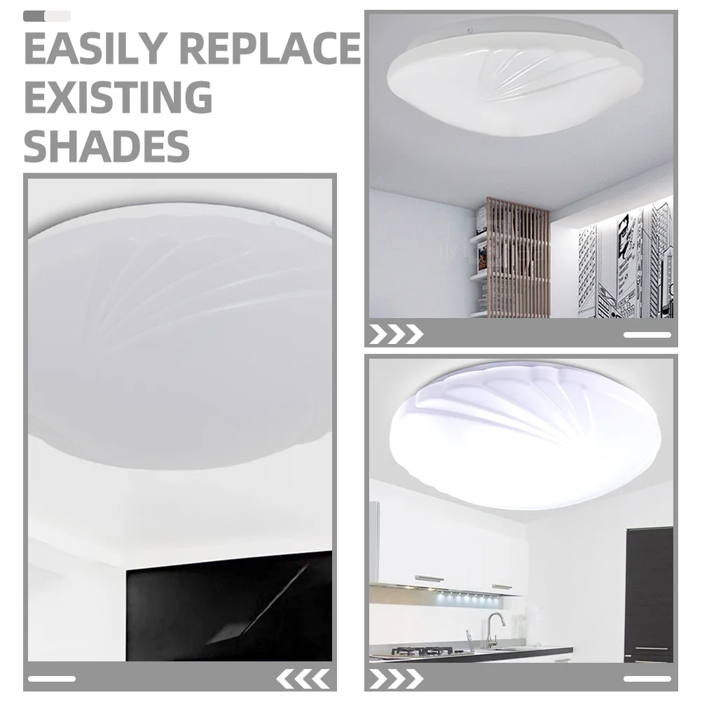 Ceiling Light Cover Plastic Round High Transmittance Lamp Shade Replacement for Bedroom Living Room Office Warmer Illumination
Ceiling Light Cover Plastic Round High Transmittance Lamp Shade Replacement for Bedroom Living Room Office Warmer Illumination
