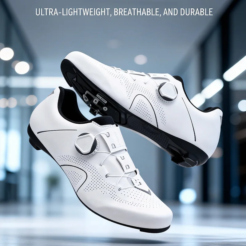 Кроссовки для скоростного велоспорта, мужская обувь для шоссейного велоспорта, обувь с шипами, обувь для велоспорта, обувь с плоской педалью, мужская уличная обувь белого цвета
Кроссовки для скоростного велоспорта, мужская обувь для шоссейного велоспорта, обувь с шипами, обувь для велоспорта, обувь с плоской педалью, мужская уличная обувь белого цвета