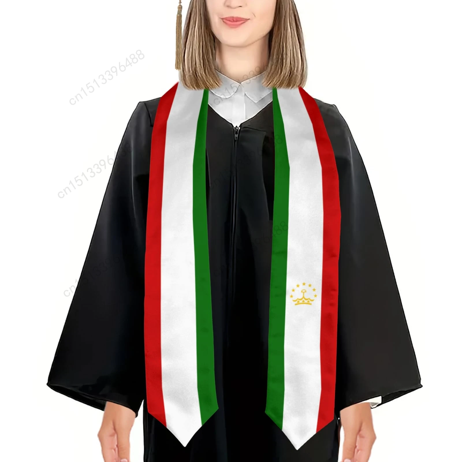 2025 Tajikistan Flag Graduation Stole Shawl Sash Honor For Study Aboard International Students
2025 Tajikistan Flag Graduation Stole Shawl Sash Honor For Study Aboard International Students