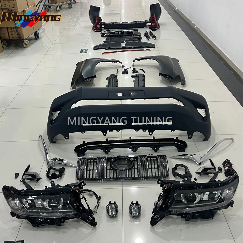 Factory Hot Selling Top Quality Factory Sale Whole Prado Car Bumpers Conversion Body Kit for Prado Fj150 2010-2017 Upgrade to P
Factory Hot Selling Top Quality Factory Sale Whole Prado Car Bumpers Conversion Body Kit for Prado Fj150 2010-2017 Upgrade to P