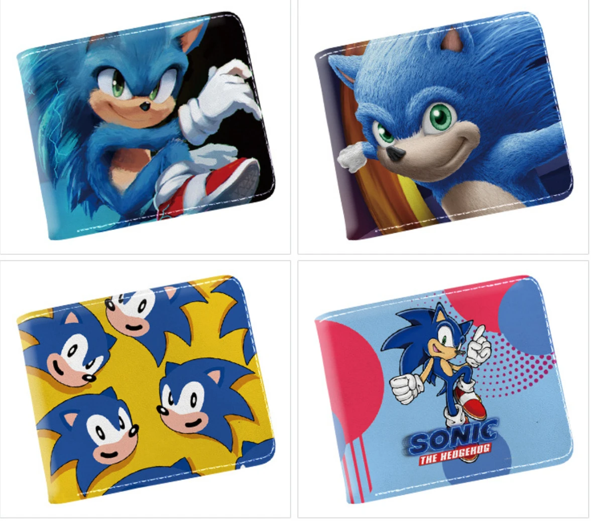 15 Styles Sonic Peripheral Wallet Super Sonic Mouse Short Half-fold Card Holder Full Color Cartoon Anime Coin Purse Wallet
15 Styles Sonic Peripheral Wallet Super Sonic Mouse Short Half-fold Card Holder Full Color Cartoon Anime Coin Purse Wallet