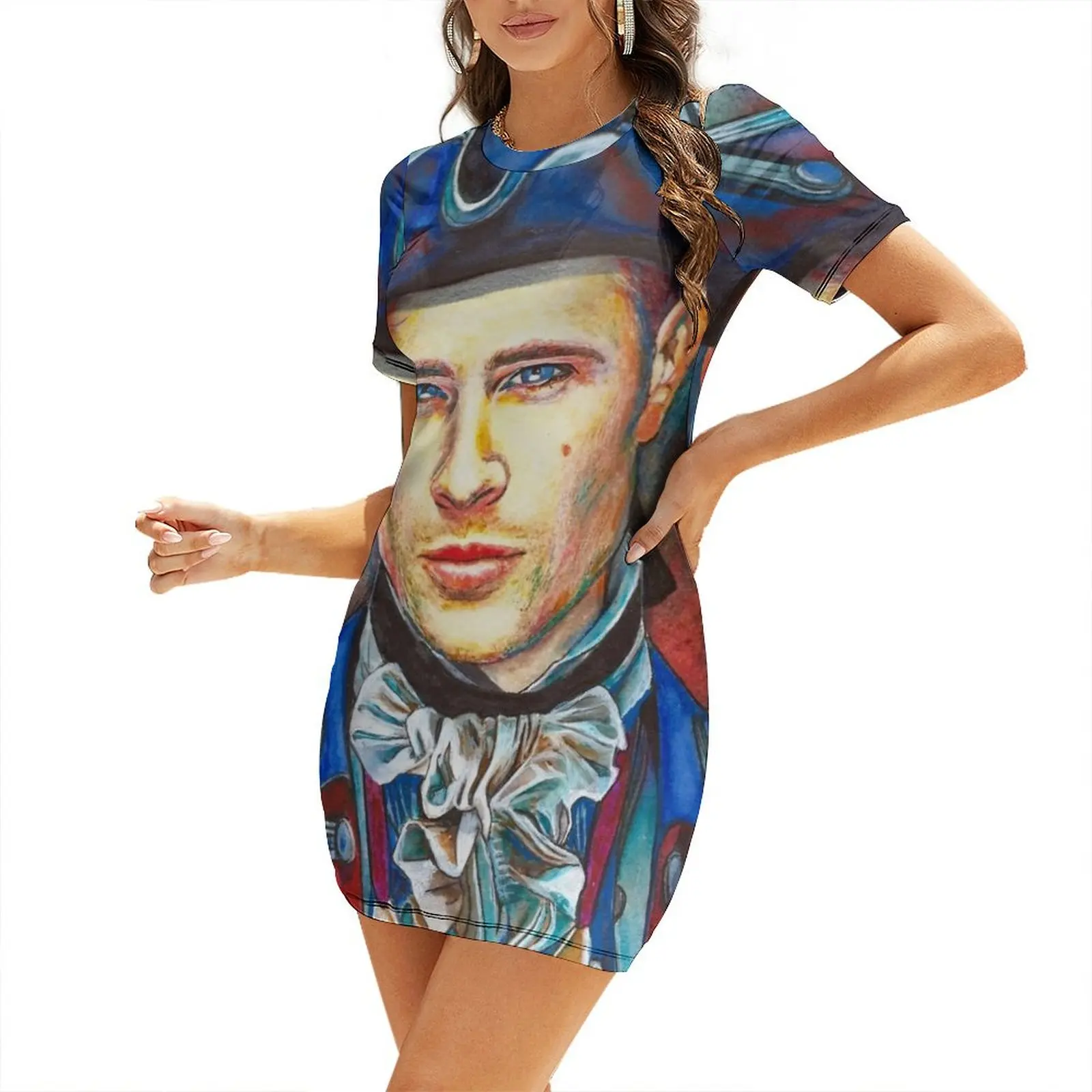 Lord John Grey (Outlander) Original artwork Short-Sleeved Dress luxury dress summer dresses women's summer clothing 2025 Dress
Lord John Grey (Outlander) Original artwork Short-Sleeved Dress luxury dress summer dresses women's summer clothing 2025 Dress
