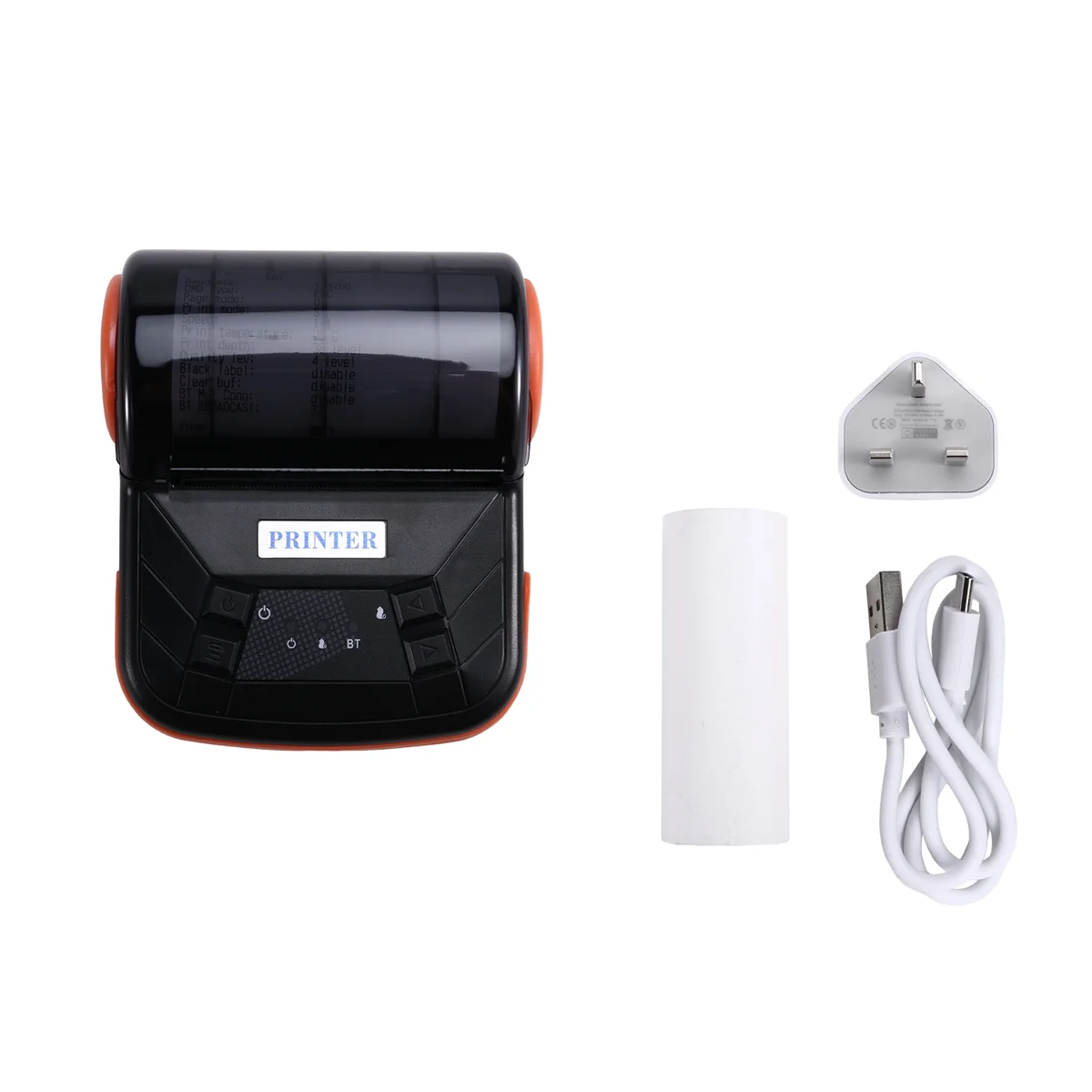 ATP-Portable High Speed Bluetooth Printer Mini Thermal Inkless Printer Long Battery Life for Android, IOS, UK Plug
ATP-Portable High Speed Bluetooth Printer Mini Thermal Inkless Printer Long Battery Life for Android, IOS, UK Plug
