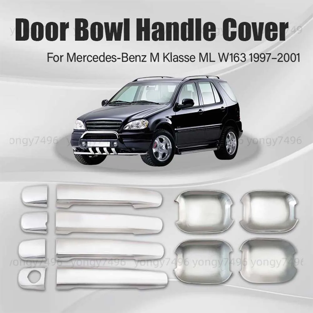 Door Handle Bowl Cover Trim For Mercedes Benz M Klasse ML W163 1997 1998 1999 2000 2001 Chrome Silver Cars Accessories Styling
Door Handle Bowl Cover Trim For Mercedes Benz M Klasse ML W163 1997 1998 1999 2000 2001 Chrome Silver Cars Accessories Styling