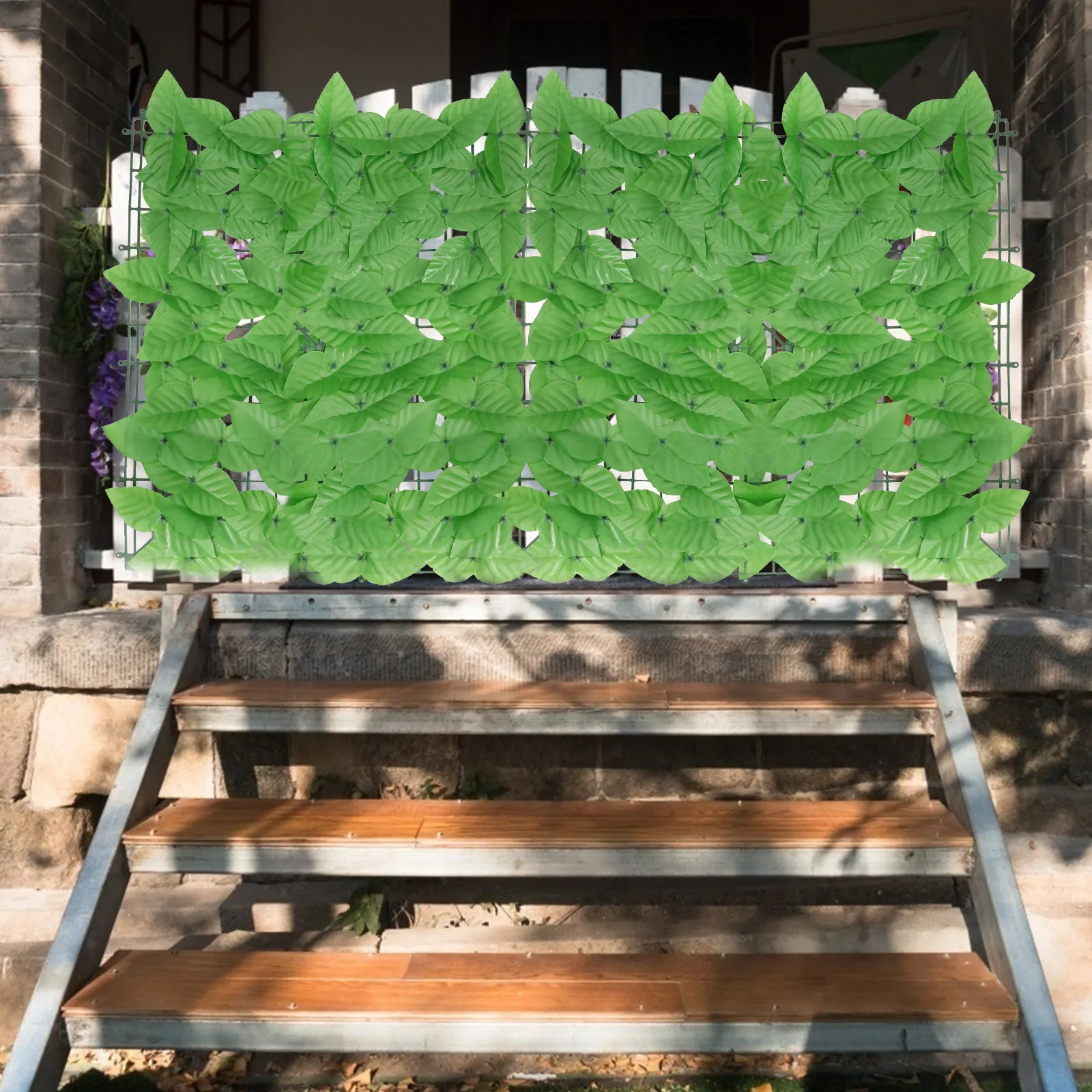 1Pcs Artificial Green Plant Fence Lifelike Leaf Wall Easy to Install No Maintenance Beautiful Decoration for Balcony Garden Shop
1Pcs Artificial Green Plant Fence Lifelike Leaf Wall Easy to Install No Maintenance Beautiful Decoration for Balcony Garden Shop