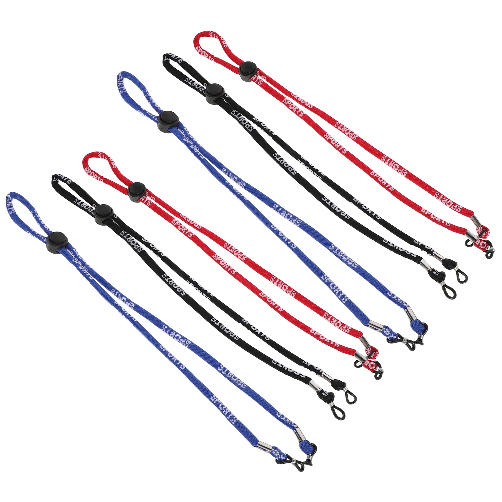 6Pcs Eyeglass Chain Adjustable Sports Strap Secure Fit Sweatproof Eyewear Retainer for Running Cycling Athletic Use
6Pcs Eyeglass Chain Adjustable Sports Strap Secure Fit Sweatproof Eyewear Retainer for Running Cycling Athletic Use
