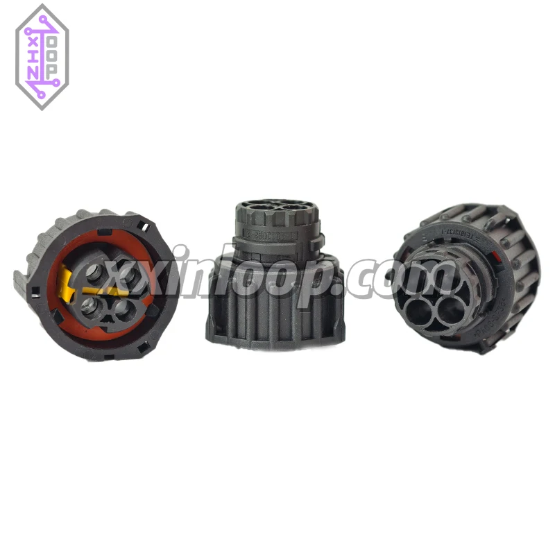 1‑968968‑1 4‑Position Sealed Automotive Female Connector Housing 7.00 mm Pitch 40 A IP69K Wire‑to‑Wire Power Plug
1‑968968‑1 4‑Position Sealed Automotive Female Connector Housing 7.00 mm Pitch 40 A IP69K Wire‑to‑Wire Power Plug