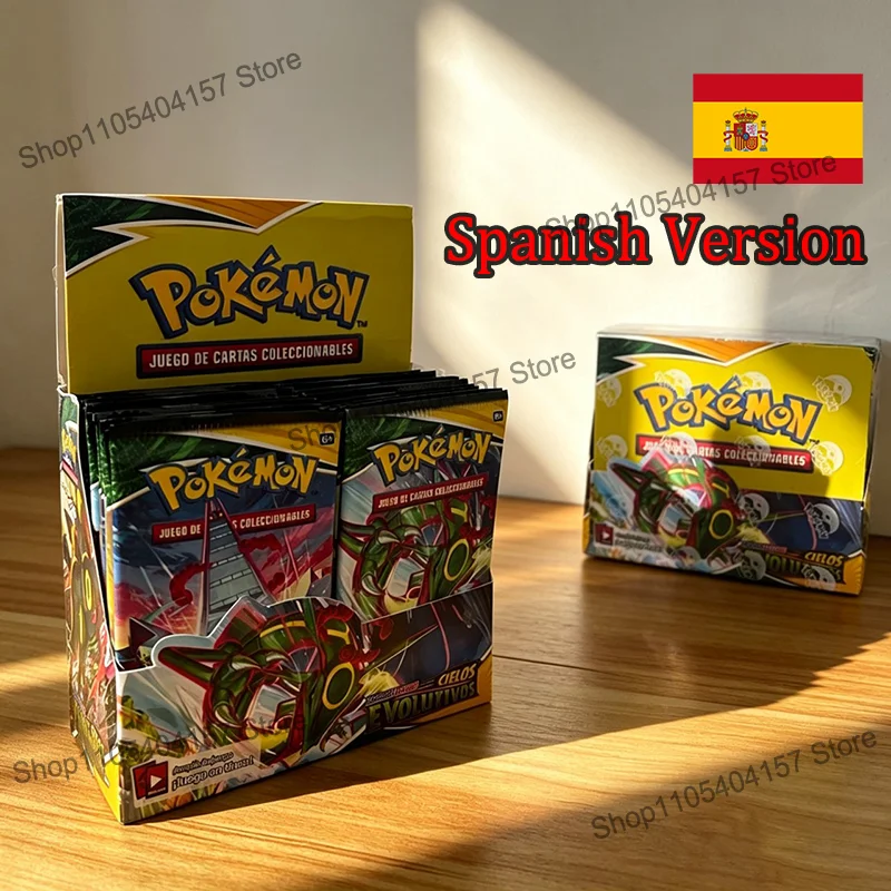 360Pcs Pokemon TCG Sword & Shield Evolving Skies Spanish Booster Battle Transaction Card Trading Cards Game Collection Toys Gift
360Pcs Pokemon TCG Sword & Shield Evolving Skies Spanish Booster Battle Transaction Card Trading Cards Game Collection Toys Gift