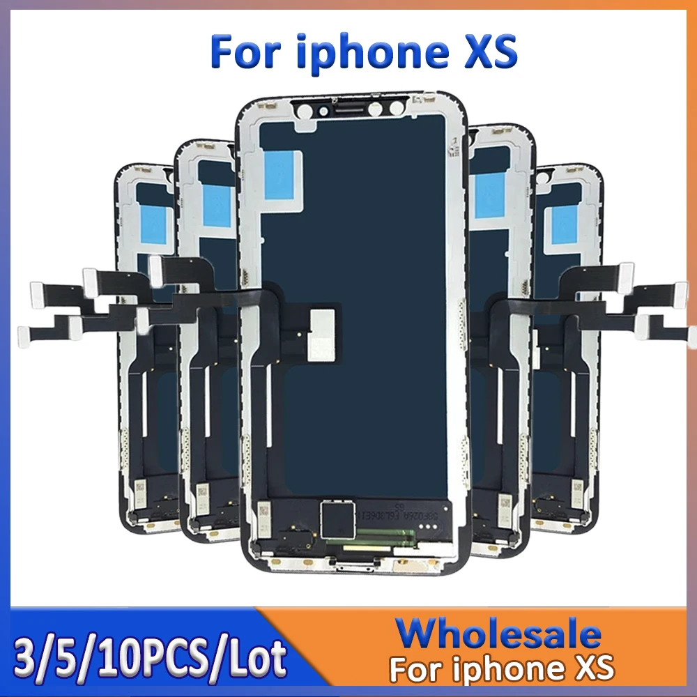 Оптовая партия для 3/5/10 для iPhone XS ЖК-экран в сборе с сенсорным дигитайзером, ремонт мобильных телефонов
Оптовая партия для 3/5/10 для iPhone XS ЖК-экран в сборе с сенсорным дигитайзером, ремонт мобильных телефонов