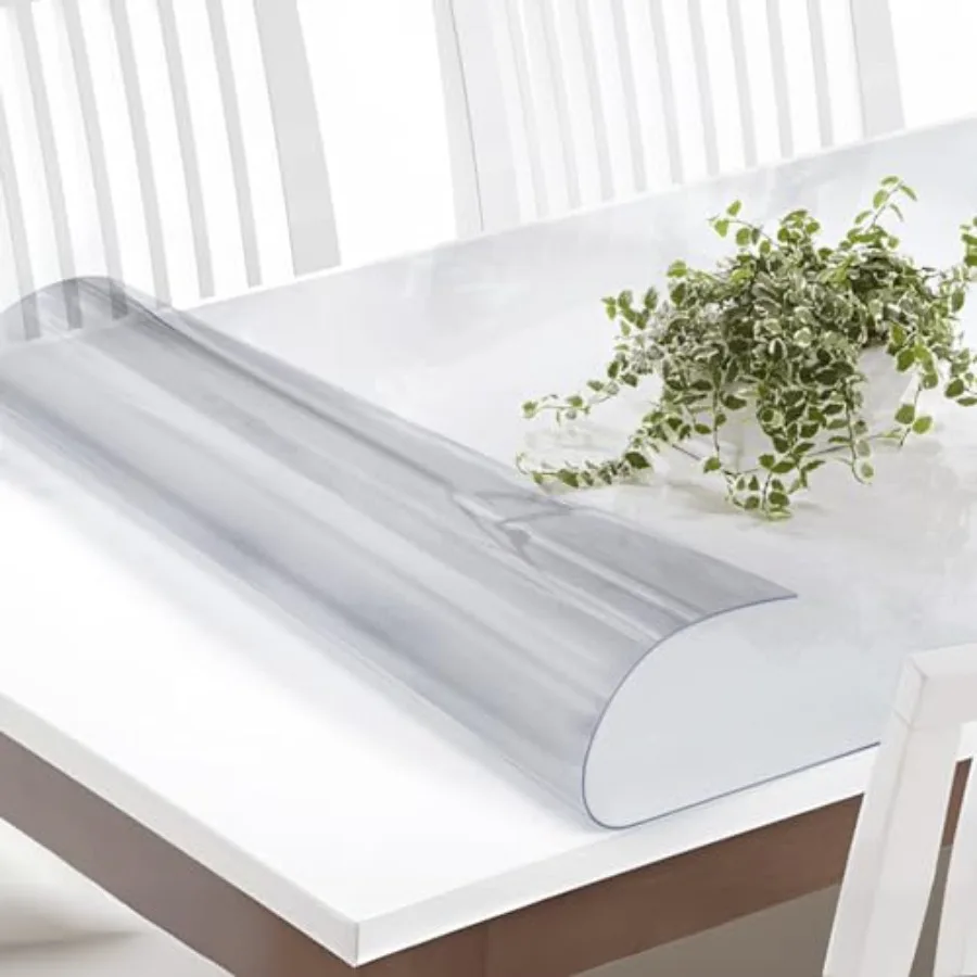 Frosted Table Protector 36 x 66 Inch, 1.5mm Thick Plastic Rectangle, PVC Frosted Table Cover for Night Stand, Writing Desk, Din
Frosted Table Protector 36 x 66 Inch, 1.5mm Thick Plastic Rectangle, PVC Frosted Table Cover for Night Stand, Writing Desk, Din