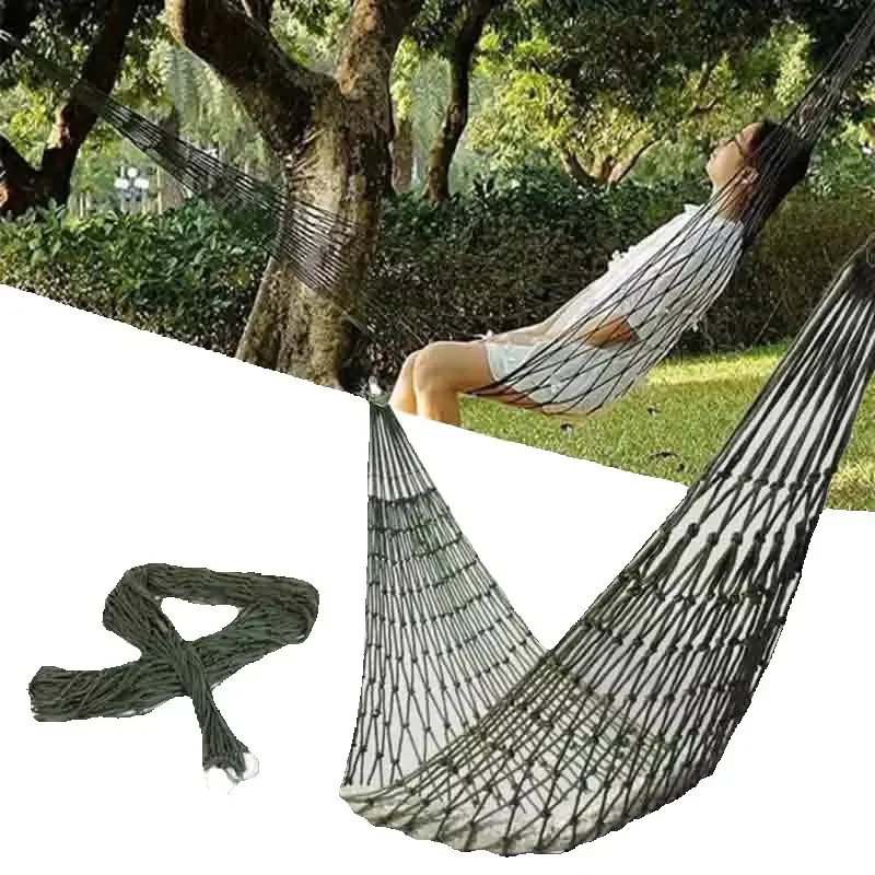 Portable Outdoor Sport Hammock, Outdoor Camping Hammock Mesh Net for Garden Beach Yard Travel Garden Swing Hanging Bed
Portable Outdoor Sport Hammock, Outdoor Camping Hammock Mesh Net for Garden Beach Yard Travel Garden Swing Hanging Bed