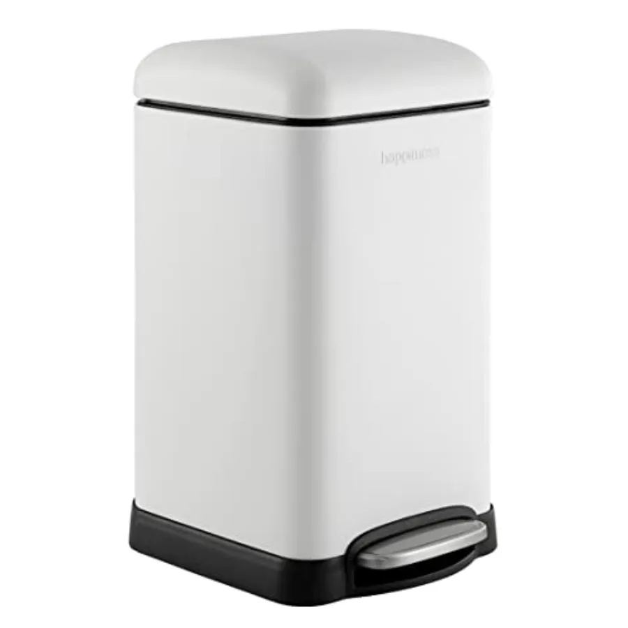 Мусорное ведро HPM1012C Betty Retro Mini, 3,2 галлона, с открытием нажатием, современное, минималистичное, с защитой от отпечатков пальцев, нержавеющее, с плавным закрыванием, для спальни/ванной
Мусорное ведро HPM1012C Betty Retro Mini, 3,2 галлона, с открытием нажатием, современное, минималистичное, с защитой от отпечатков пальцев, нержавеющее, с плавным закрыванием, для спальни/ванной