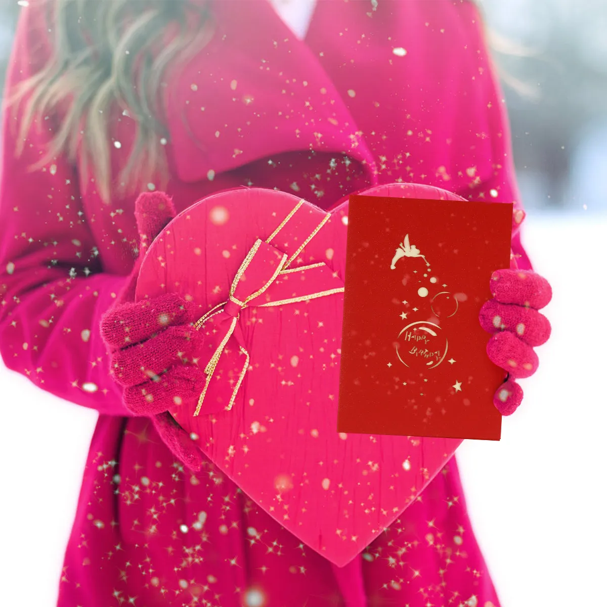 3Pcs 3D Up Greeting Cards Red Little Fairy Design Creative Birthday Blessing Cards Fine Craftsmanship Vibrant Colors
3Pcs 3D Up Greeting Cards Red Little Fairy Design Creative Birthday Blessing Cards Fine Craftsmanship Vibrant Colors
