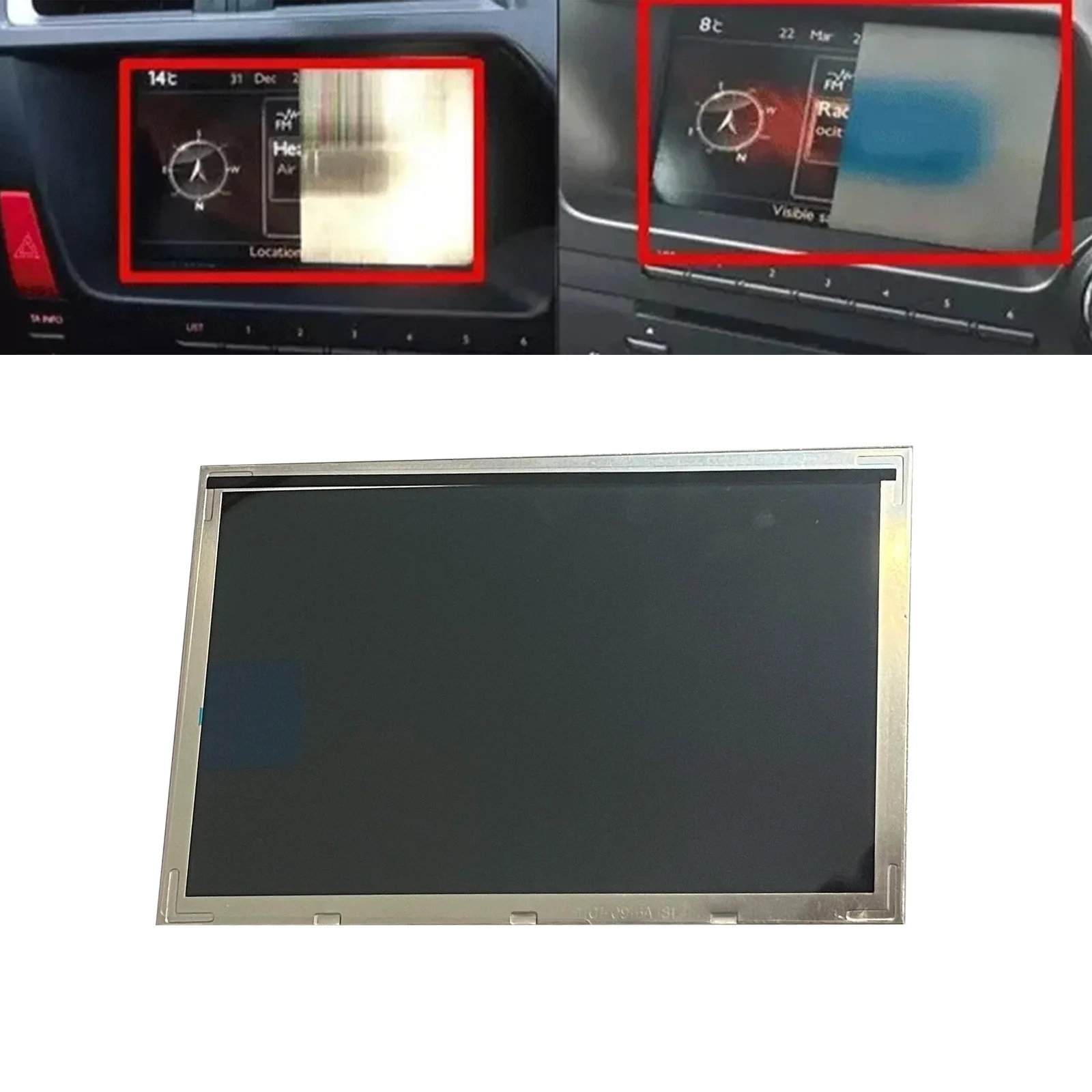 7" Display For 2011-2017 Peugeot 508 Citroen DS5 CID Navigation RT6 RNEG2 DS5 508 9804563180 9801286980 A2C84145200 A2C82145800
7" Display For 2011-2017 Peugeot 508 Citroen DS5 CID Navigation RT6 RNEG2 DS5 508 9804563180 9801286980 A2C84145200 A2C82145800