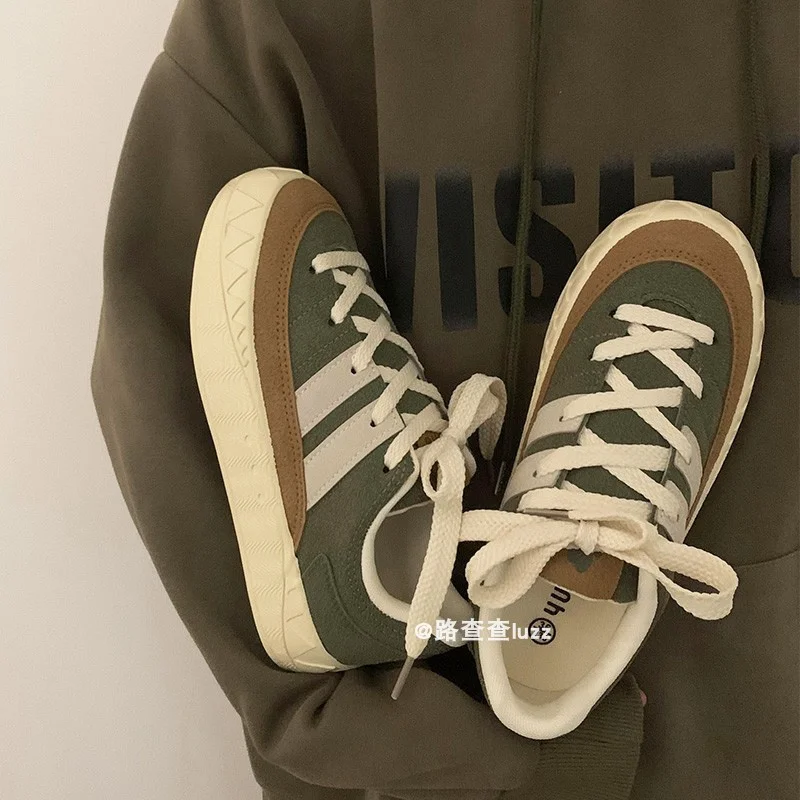 Fashion Sneakers Ins Couple for Breathable Lace-up Leather Vulcanized Shoes Casual Outdoor Running Comfort Women's Sneakers 2023
Fashion Sneakers Ins Couple for Breathable Lace-up Leather Vulcanized Shoes Casual Outdoor Running Comfort Women's Sneakers 2023