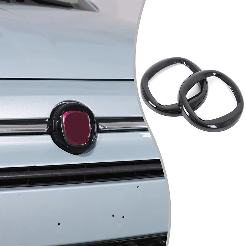 For Fiat 500 2016+ Automotive Appearance Logo Decorative Frame ABS Carbon Fiber/Black Automotive Front and Rear Logo Rings
For Fiat 500 2016+ Automotive Appearance Logo Decorative Frame ABS Carbon Fiber/Black Automotive Front and Rear Logo Rings