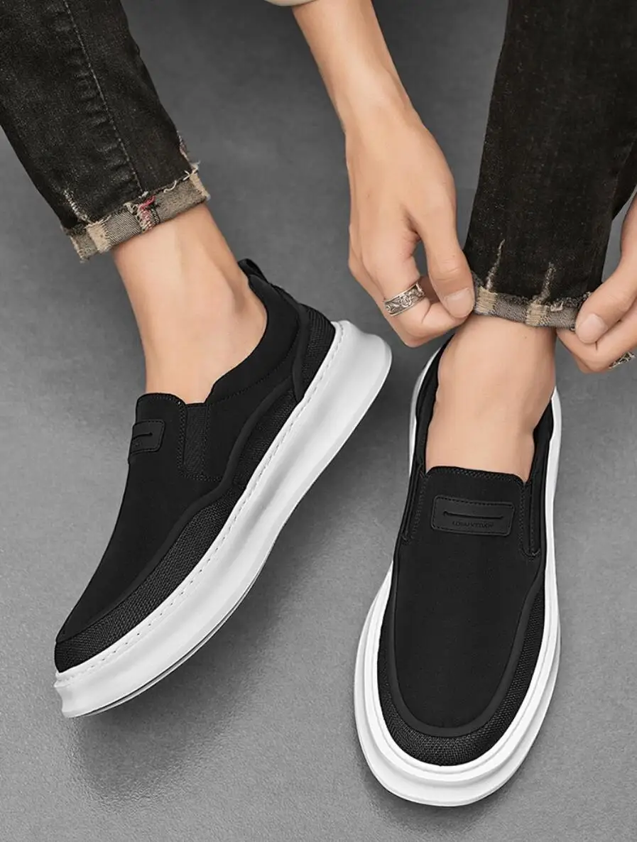 Men Canvas Shoes Casual Loafers Sneakers Summer Fashion Breathable Vulcanize Shoes Rubber Flats Outdoor Autumn Sneakers
Men Canvas Shoes Casual Loafers Sneakers Summer Fashion Breathable Vulcanize Shoes Rubber Flats Outdoor Autumn Sneakers