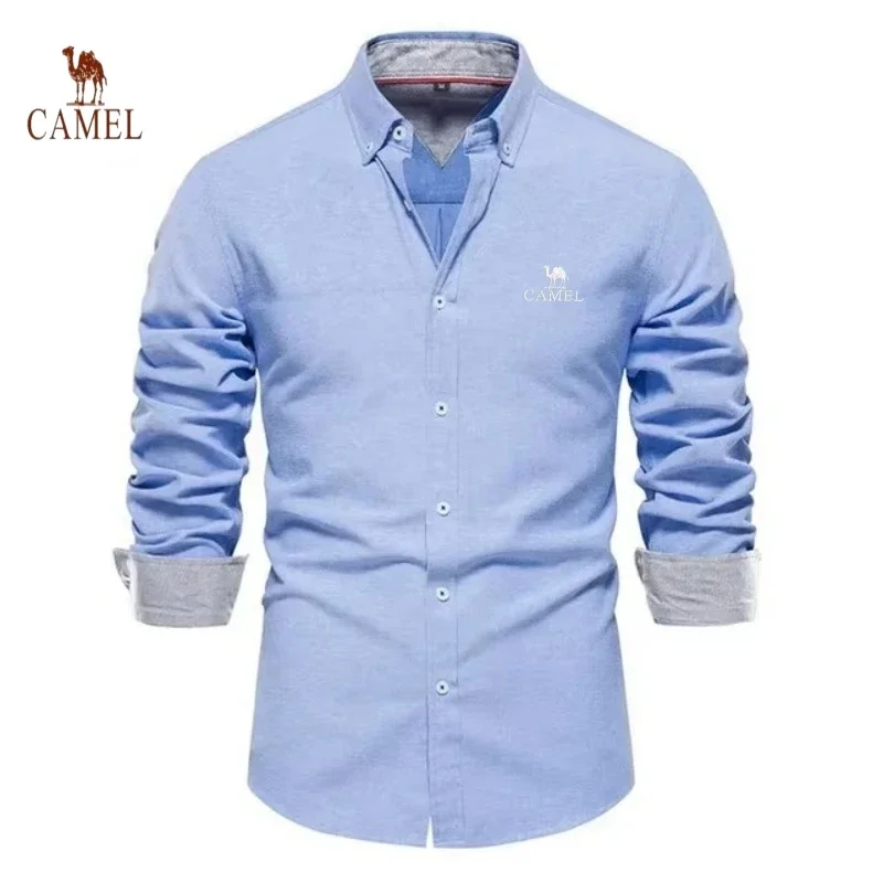 Men's Embroidered High-quality Pure Cotton Long Sleeved Shirt for Spring and Autumn Fashion Casual Multifunctional Top
Men's Embroidered High-quality Pure Cotton Long Sleeved Shirt for Spring and Autumn Fashion Casual Multifunctional Top