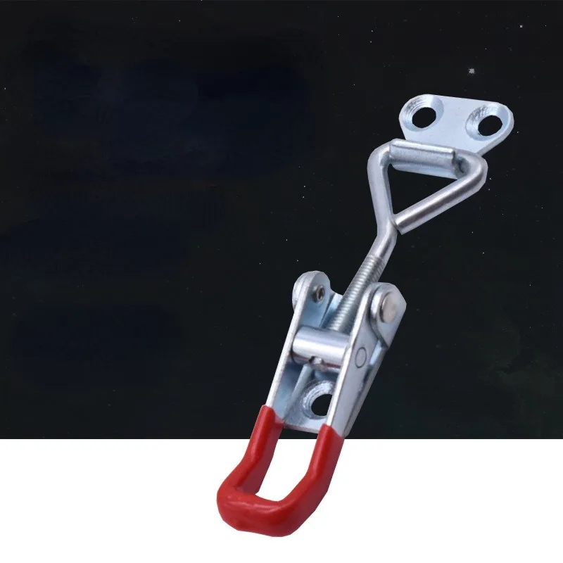10PCS Heavy Iron Adjustable Hasp Lock Clamp Box Buckle Clamp Door Bolt Type Quick Clamp Accessory 4001 Two Holes
10PCS Heavy Iron Adjustable Hasp Lock Clamp Box Buckle Clamp Door Bolt Type Quick Clamp Accessory 4001 Two Holes