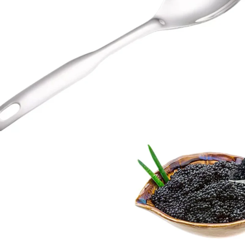 Stainless Steel Kitchen Spoon With Holes Cuisine Caviar Builder Roe Sauce Strainer Spoon Durable Kitchen Cooking Gadgets
Stainless Steel Kitchen Spoon With Holes Cuisine Caviar Builder Roe Sauce Strainer Spoon Durable Kitchen Cooking Gadgets