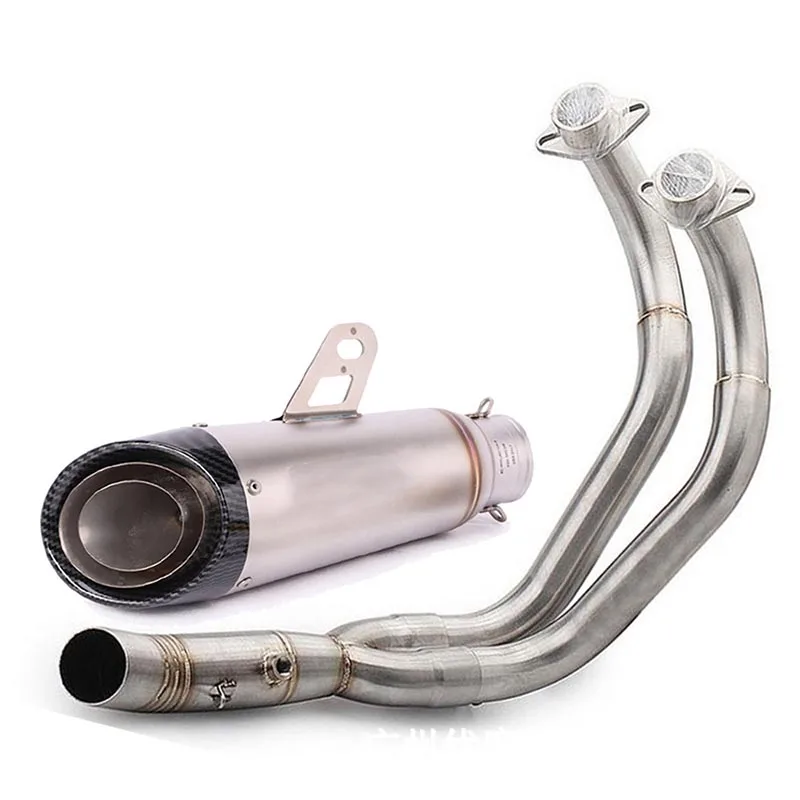 Motorcycle Exhaust Pipe For Yamaha MT07 MT-07 R7 xsr700 R7 Modified Exhaust Front Section Stainless Steel Steel Front Section
Motorcycle Exhaust Pipe For Yamaha MT07 MT-07 R7 xsr700 R7 Modified Exhaust Front Section Stainless Steel Steel Front Section