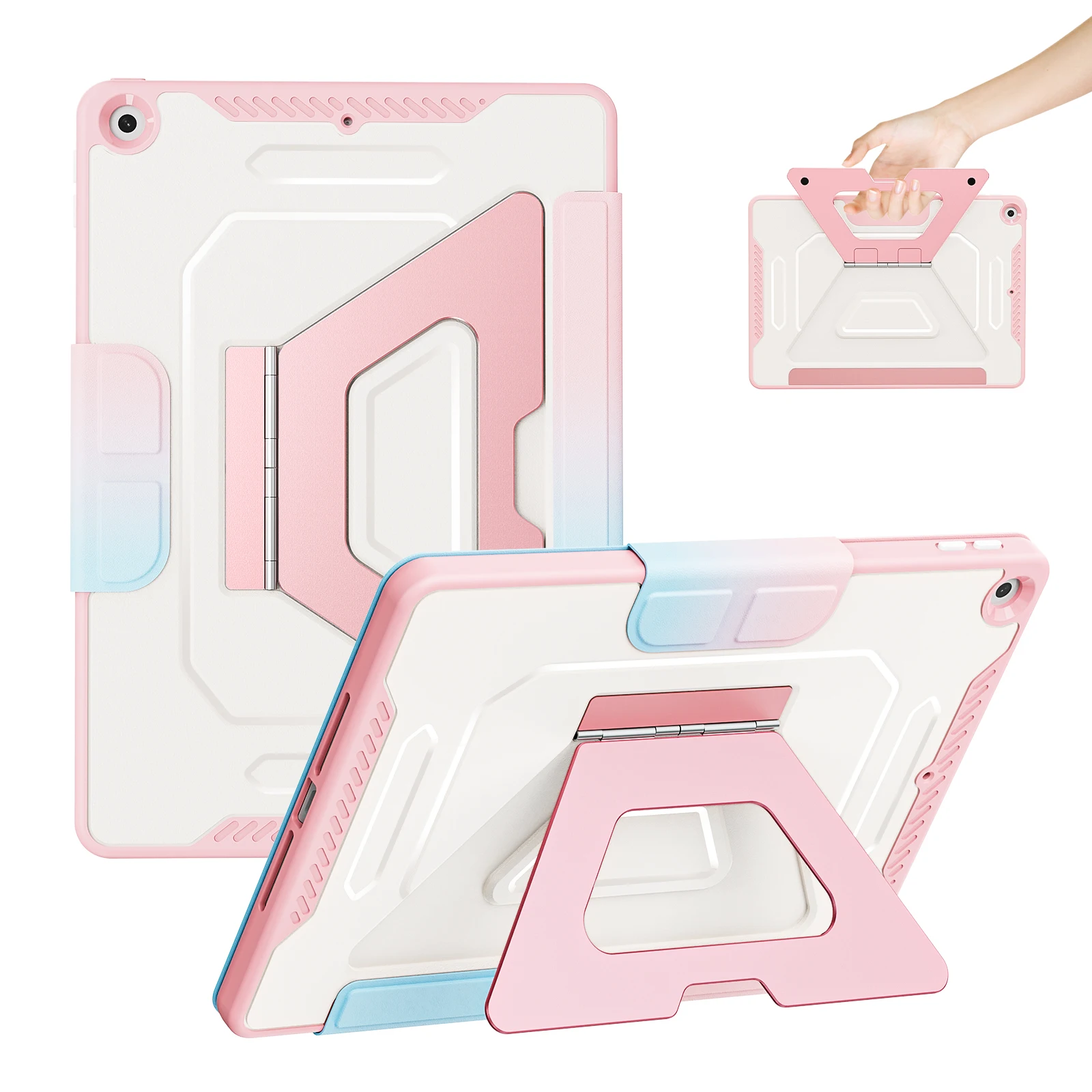 Face Detachable Tri-Fold Stand Case For iPad 10.2 2019 2020 2021 7th 8th 9th Generation Multi-Layers Protection Cover Fashional
Face Detachable Tri-Fold Stand Case For iPad 10.2 2019 2020 2021 7th 8th 9th Generation Multi-Layers Protection Cover Fashional