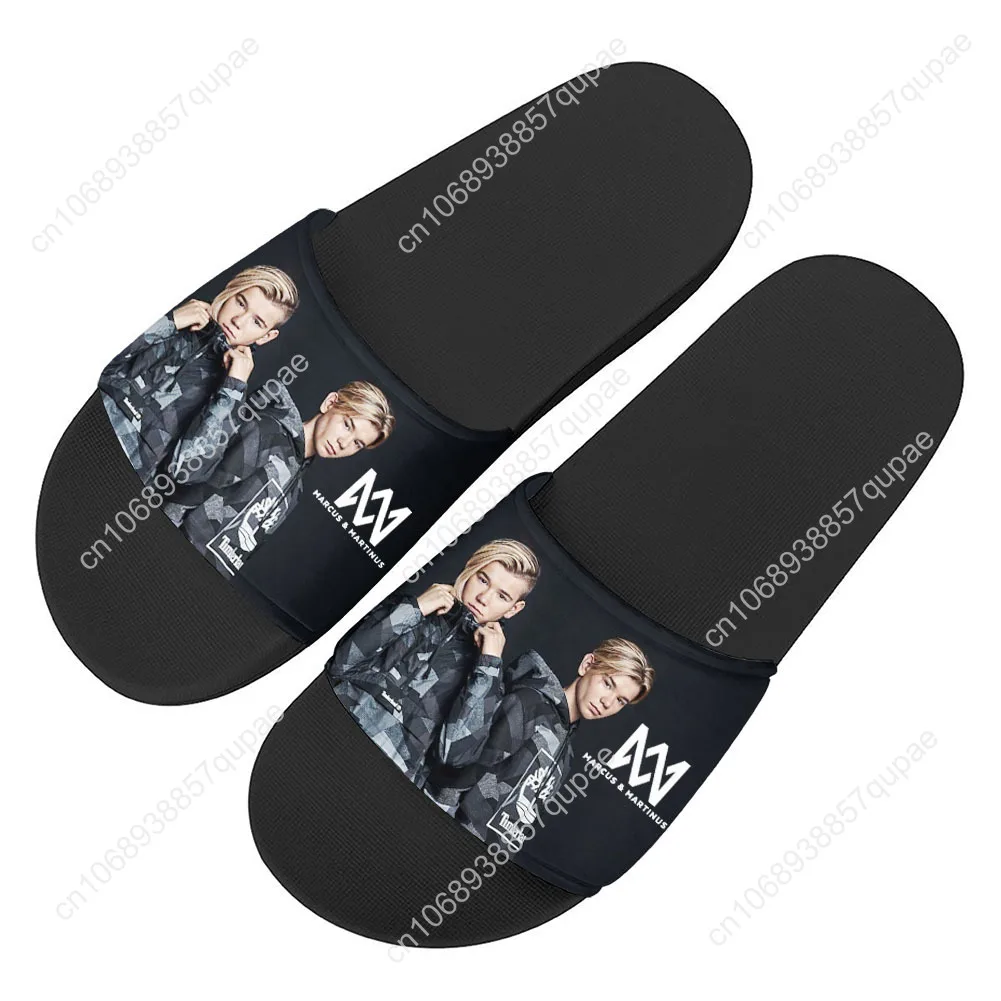 Marcus And Martinus Slippers Home Water Shoes Rap Dance Singer Mens Womens Breathable Cooling Slipper
Marcus And Martinus Slippers Home Water Shoes Rap Dance Singer Mens Womens Breathable Cooling Slipper