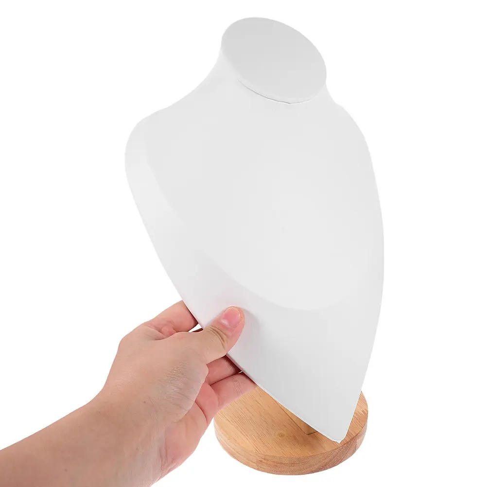 Mannequin Jewelry Display Stand Stylish Lifelike Bust Necklace Hanger Space Saving Organizer for Jewelry Store Boutique Counter
Mannequin Jewelry Display Stand Stylish Lifelike Bust Necklace Hanger Space Saving Organizer for Jewelry Store Boutique Counter