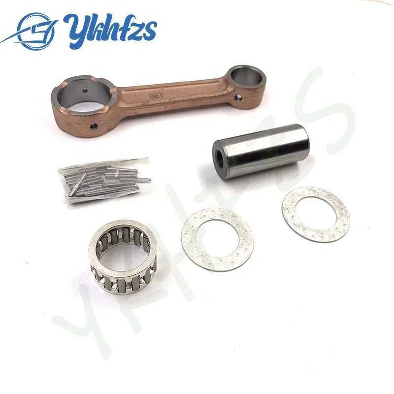 Connecting Rod Kit 66T-11650-00 For Yamaha 40HP Outboard Engine 2 stroke 66T-11650 Boat Engine Accessories
Connecting Rod Kit 66T-11650-00 For Yamaha 40HP Outboard Engine 2 stroke 66T-11650 Boat Engine Accessories