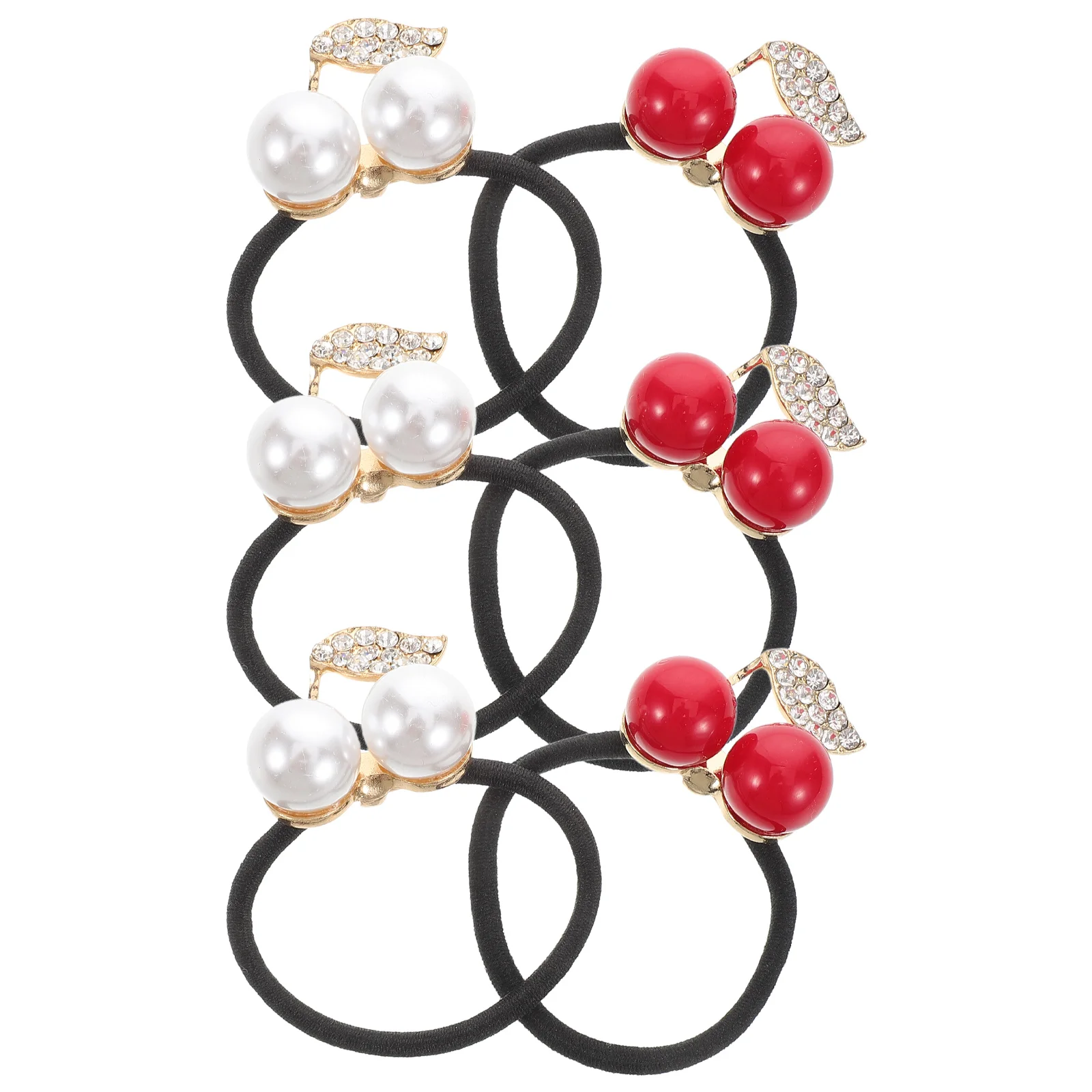 6 Pcs Hair Accessories Elastic Girls Rhinestone Cherry Design Ponytail Holders Scrunchies Hair Decorations
6 Pcs Hair Accessories Elastic Girls Rhinestone Cherry Design Ponytail Holders Scrunchies Hair Decorations