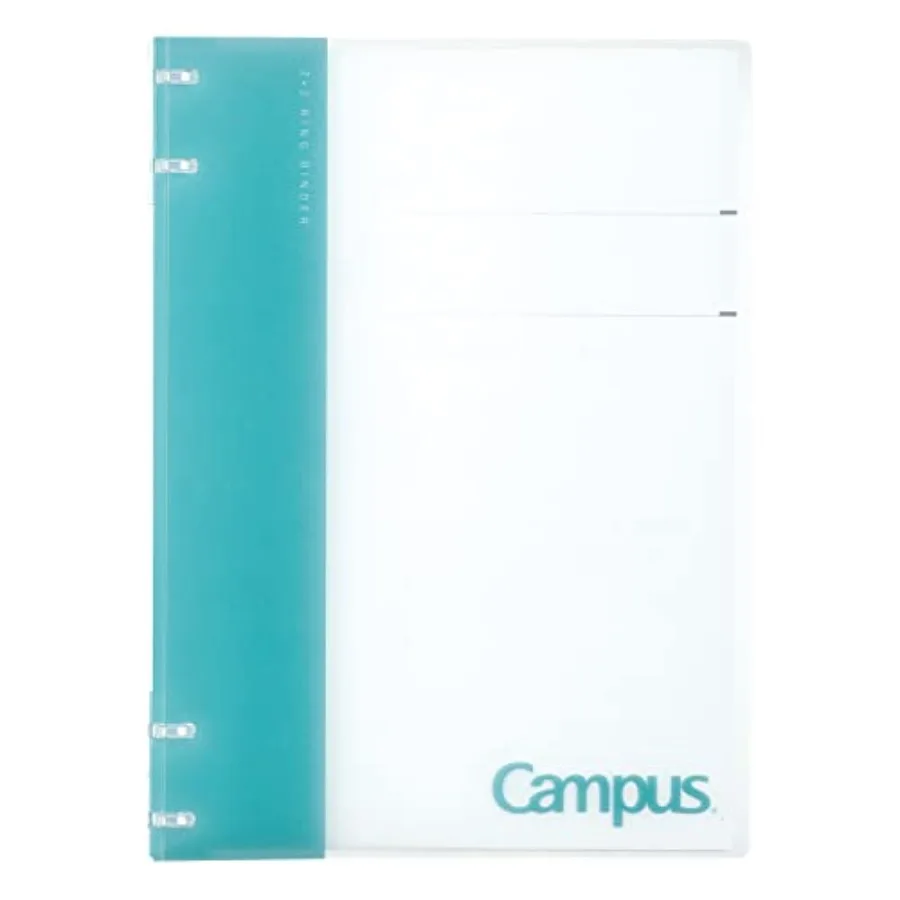 Campus Refillable Notebook, 2x2 Slim Ring Binder Notebook with Customizable Title Page, 40 Sheets Capacity. Suitable for 26 Hol
Campus Refillable Notebook, 2x2 Slim Ring Binder Notebook with Customizable Title Page, 40 Sheets Capacity. Suitable for 26 Hol