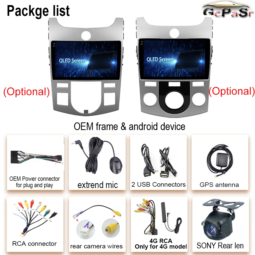 Qualcomm For Kia Cerato 2 TD 2008-2013 Android Auto Car Radio Player Stereo Autoradio GPS 5G Video Wifi Navigation No 2Din DVD
Qualcomm For Kia Cerato 2 TD 2008-2013 Android Auto Car Radio Player Stereo Autoradio GPS 5G Video Wifi Navigation No 2Din DVD