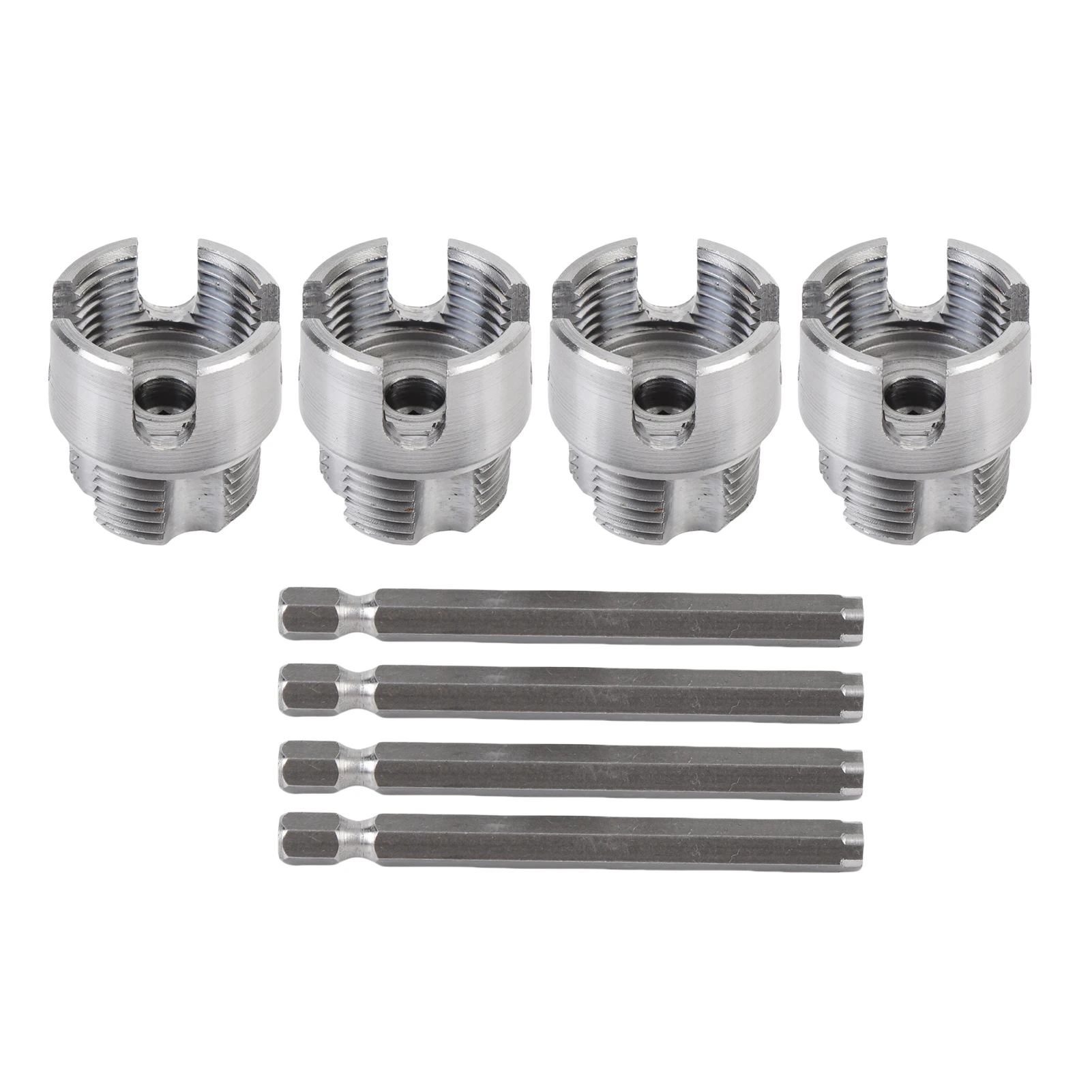 Инструмент для нарезки пластиковых труб, прочный многофункциональный портативный нарезной станок для труб из ПВХ, 4 комплекта, легированная сталь высокой твердости для домашнего ремонта
Инструмент для нарезки пластиковых труб, прочный многофункциональный портативный нарезной станок для труб из ПВХ, 4 комплекта, легированная сталь высокой твердости для домашнего ремонта