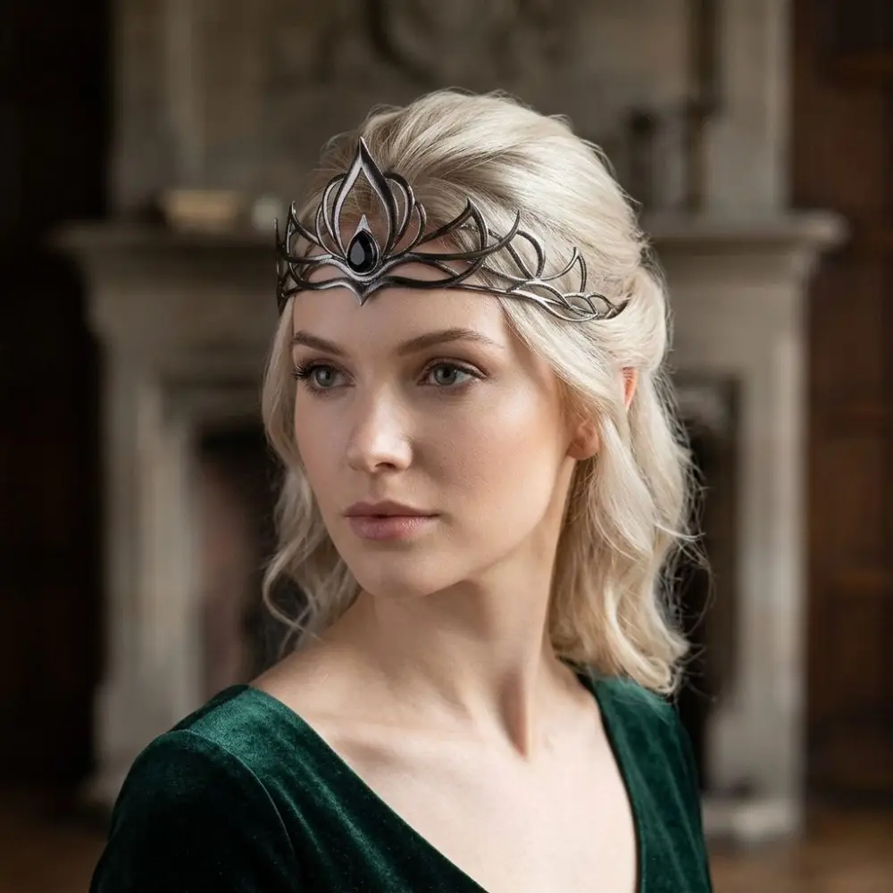 Vintage Black Silver Color Gothic Treasure Crown Minimalist Cool Elves Crown Hollow Out Wedding Headwear Gifts
Vintage Black Silver Color Gothic Treasure Crown Minimalist Cool Elves Crown Hollow Out Wedding Headwear Gifts