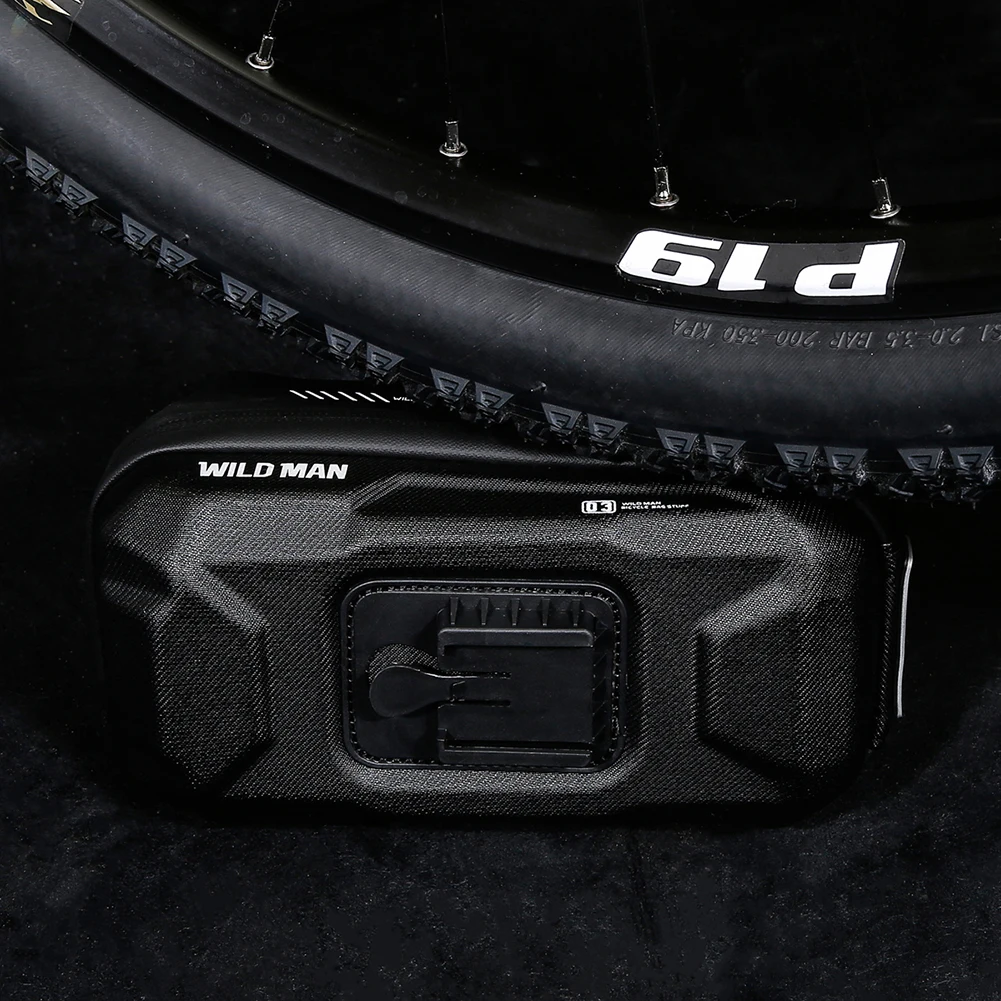 WILD MAN Bicycle Bag 0.6L Mountain Bike Hard Shell Handlebar Bag Touch Screen Waterproof Quick Release for MTB Bike Motorcycle
WILD MAN Bicycle Bag 0.6L Mountain Bike Hard Shell Handlebar Bag Touch Screen Waterproof Quick Release for MTB Bike Motorcycle