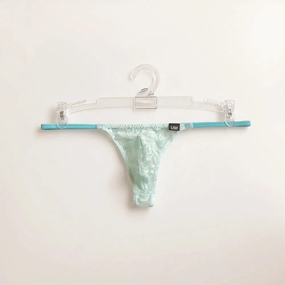 Undies Men Thong Briefs Men's Lace Perspective Low Waist Breathable Bulge Pouch G String Thong Briefs Underwear
Undies Men Thong Briefs Men's Lace Perspective Low Waist Breathable Bulge Pouch G String Thong Briefs Underwear