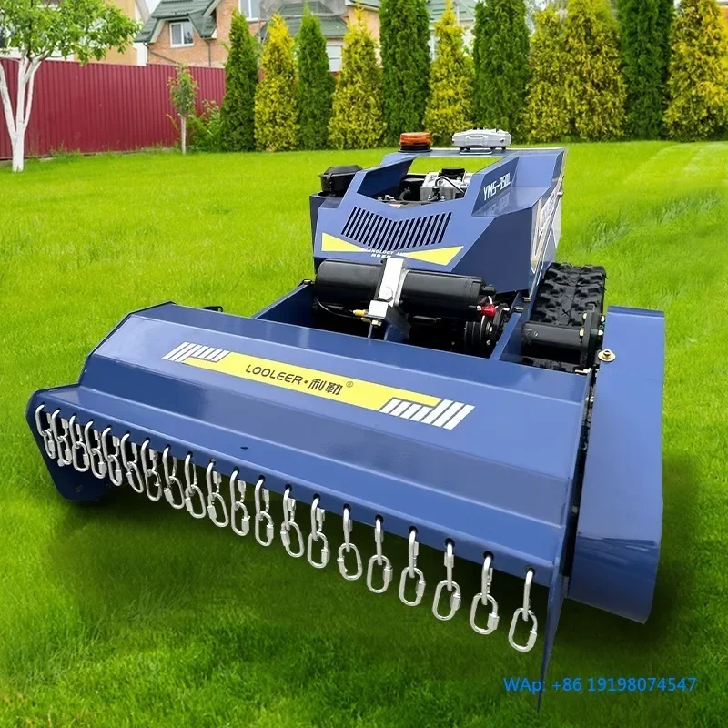 Crawler Industrial 4-Stroke Lawn Mower 800mm 1000mm Flail Mower for Grass Cutting
Crawler Industrial 4-Stroke Lawn Mower 800mm 1000mm Flail Mower for Grass Cutting