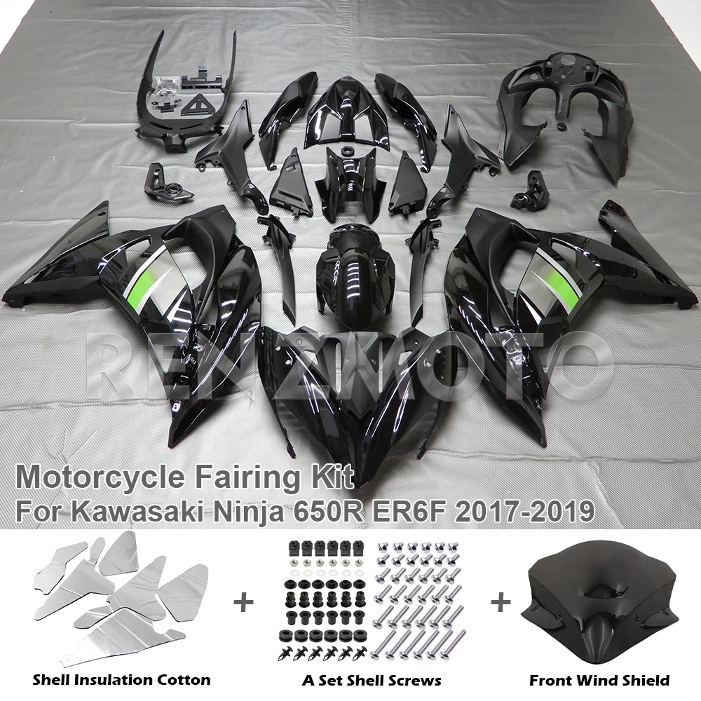 Ninja-650 For KAWASAKI Ninja 650 ER6F 2017-2019 Fairing Moto Set Body Kit Decoration Plastic Guard Plate Accessories Shell 104
Ninja-650 For KAWASAKI Ninja 650 ER6F 2017-2019 Fairing Moto Set Body Kit Decoration Plastic Guard Plate Accessories Shell 104