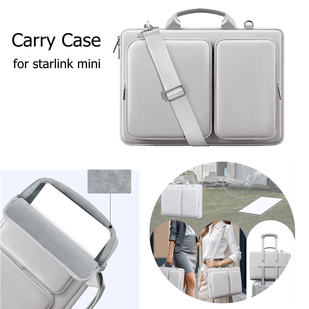 For Starlink Mini Bag Portable Carry Case Outdoor Travel Bag Handbag Shock-Absorbing Interior for Starlink Mini Dish Accessories
For Starlink Mini Bag Portable Carry Case Outdoor Travel Bag Handbag Shock-Absorbing Interior for Starlink Mini Dish Accessories