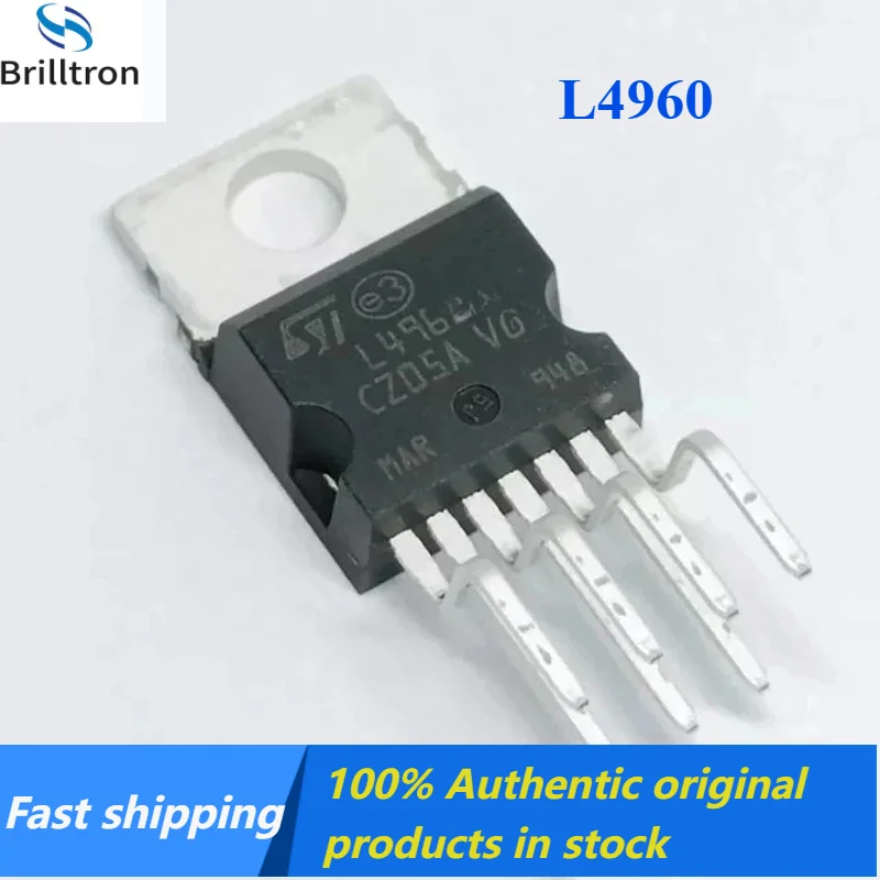 (5-20piece) L4960 4960 TO-220-7 Original and Brand New Switching Power Supplies, in Stock, Fast Shipping.
(5-20piece) L4960 4960 TO-220-7 Original and Brand New Switching Power Supplies, in Stock, Fast Shipping.