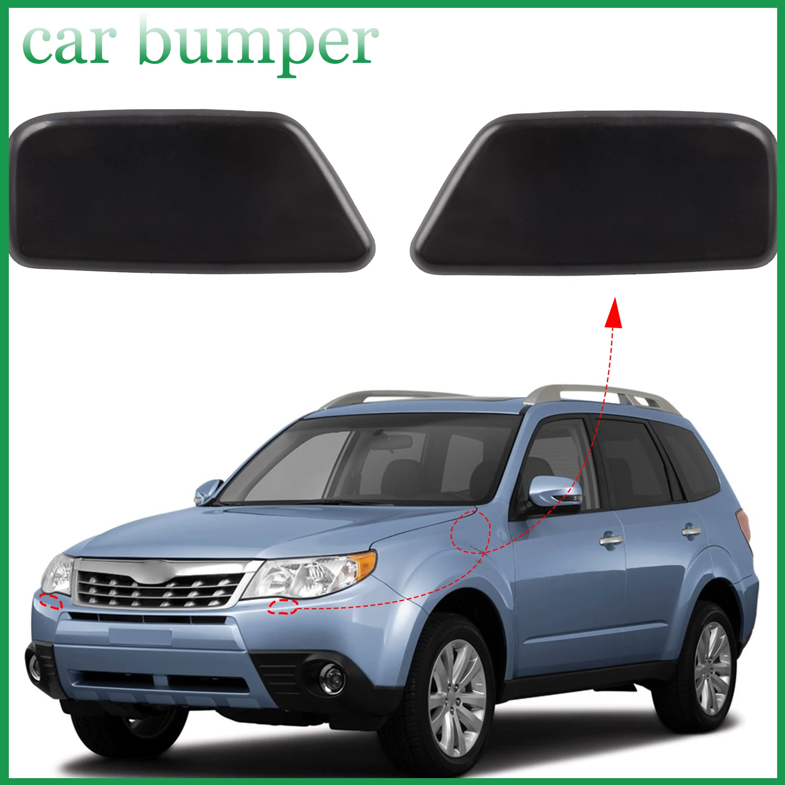 One pair Front Bumper Headlight Washer Cover Cap Fit For Subaru Forester Accessories 2009 2010 2011 2012 86636SC030 86636SC020
One pair Front Bumper Headlight Washer Cover Cap Fit For Subaru Forester Accessories 2009 2010 2011 2012 86636SC030 86636SC020