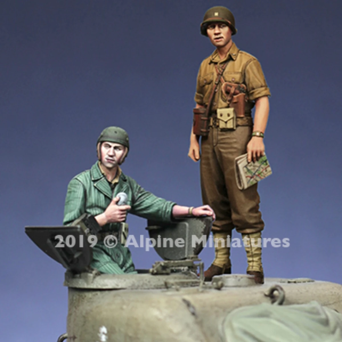 1/35 Resin Unpainted model Kit, military theme, American Tank Commander Summer (2 people) Unassembled and unpainted GK, 1028R
1/35 Resin Unpainted model Kit, military theme, American Tank Commander Summer (2 people) Unassembled and unpainted GK, 1028R