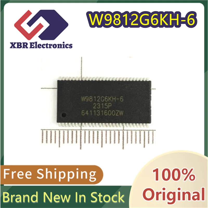 (5/50 pieces) W9812G6KH-6 W9812G6KH W9812G6 package TSOP-54 memory chip new original authentic spot fast delivery
(5/50 pieces) W9812G6KH-6 W9812G6KH W9812G6 package TSOP-54 memory chip new original authentic spot fast delivery