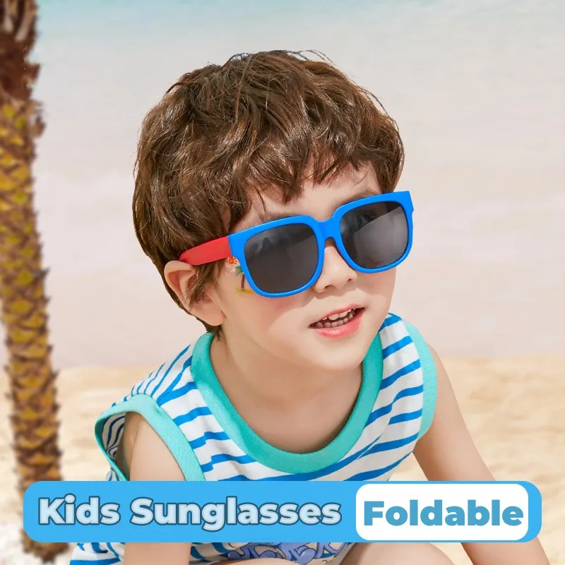 Trendy Children Foldable Sunglasses Square Eyewear Fashion Portable Girls Boys Sun Shading Glasses UV400 Protection Eyeglasses
Trendy Children Foldable Sunglasses Square Eyewear Fashion Portable Girls Boys Sun Shading Glasses UV400 Protection Eyeglasses