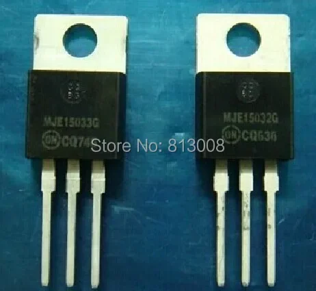 10 комплектов MJE15033 MJE15032 TO-220 MJE15032G/MJE15033G 100% новые оригинальные кремниевые транзисторы аудио PNP усилитель мощности
10 комплектов MJE15033 MJE15032 TO-220 MJE15032G/MJE15033G 100% новые оригинальные кремниевые транзисторы аудио PNP усилитель мощности