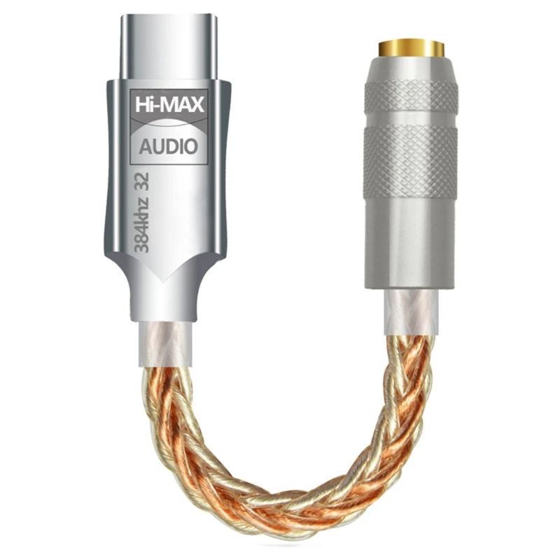 L74B USB C to 3.5mm Headphone Adapter Cable TPC Digital Auditory Decoding Line for Audiophiles Enhances Auditory Sound
L74B USB C to 3.5mm Headphone Adapter Cable TPC Digital Auditory Decoding Line for Audiophiles Enhances Auditory Sound
