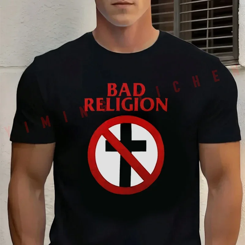 Bad Religion Classic TShirt Black Ropa Dehombre Motorcycle T-shirt Cotton Casual Summer Short Sleeve Men Male Tees
Bad Religion Classic TShirt Black Ropa Dehombre Motorcycle T-shirt Cotton Casual Summer Short Sleeve Men Male Tees